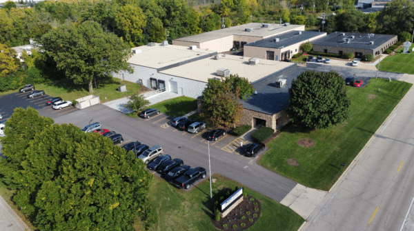 Absolute Electronics Exterior Aerial View of Facility